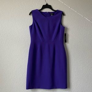 NWT Tahari Petite purple dress